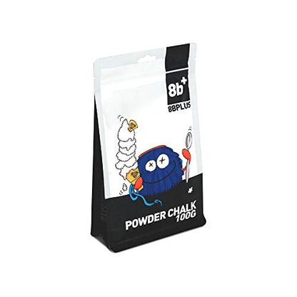 8BPLUS Chalk for Climbing, Bouldering - Premium Quality - No Fillers or Drying Agents - style: 100G Powder