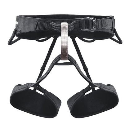 KAILAS Airo Rock Climbing Harness Men Roofing Harnesses Rescue Mountaineering Safety Belt Women Comfortable Lightweight - color: Black, size: Medium