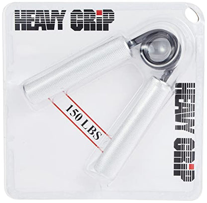 Grip Strengthener, 100 lb Silver Aluminum, Stainless Steel - size: 250 lb
