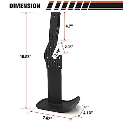 RitFit Deadlift Jack, 660LB Capacity, Non-Slip Handle Portable Barbell Jack | Heavy-Gauge Metal, PVC-Protected Base,No Assembly, Fits Standard Barbells, Ideal for Deadlift & Powerlifting