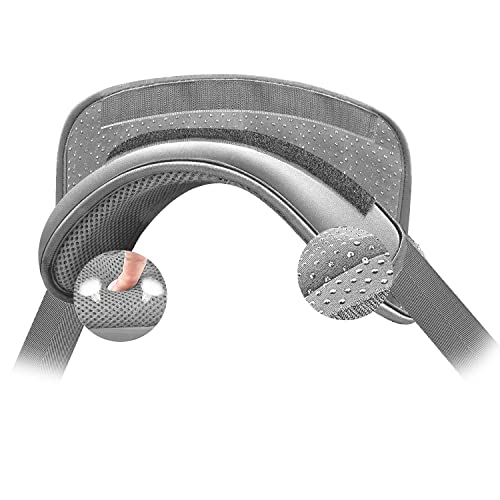 ZINZ Universal Shoulder Pad with Ultra Thick Cushion for Bag Luggage Bag Crossbody, Plus Long & Anti-Slip & Breathable,Grey - color: Grey
