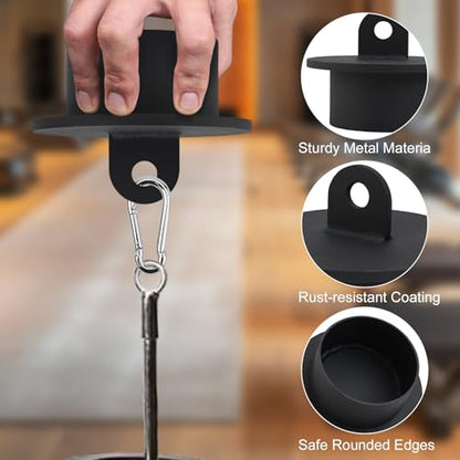 Block Strength Set, Workout Climbing Power Grip, Hand Grip Tool For Cable Machine, Forearm Finger Exerciser With Loading Pin, Strengthener Equipment Climbing Training - color: Circle
