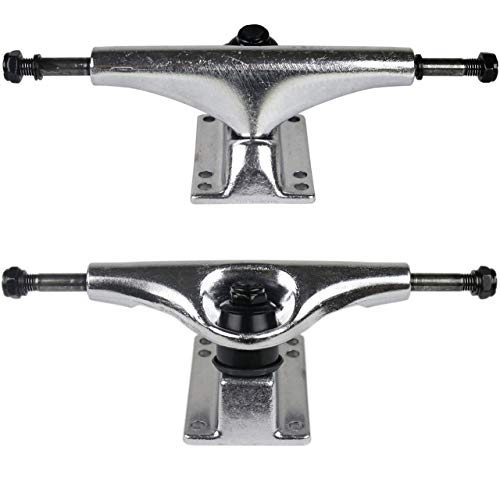 Moose Complete Skateboard Dip with Silver Trucks & Black Wheels (Stained Blue, 8.25")