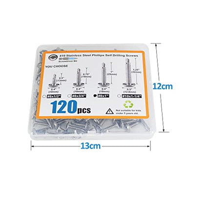 Sheet Metal Screws，Truss #8x1‘’（120） | Metal Fastener - color: Truss #8x1‘’（120）