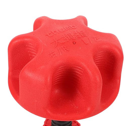 KALLORY Five Finger Trainer Hand Grippers Grip Strength Trainer Set Adjustable Resistance Crimson Fitness Accessory for Weightlifting Climbing and Strength Training with 2.5-4.2cm Hole