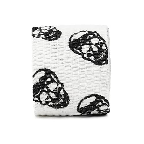 Gymreapers Hook Grip Weightlifting Tape (3 Pack) Premium Adhesive Thumb Skull Tape for Finger Protection, Powerlifting, Exercise & Cross Training - Athletic Sweat Proof Tape - color: White