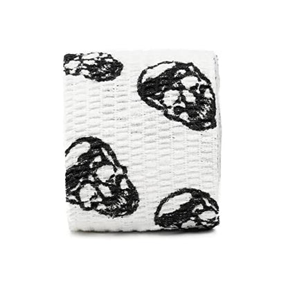 Gymreapers Hook Grip Weightlifting Tape (3 Pack) Premium Adhesive Thumb Skull Tape for Finger Protection, Powerlifting, Exercise & Cross Training - Athletic Sweat Proof Tape - color: White