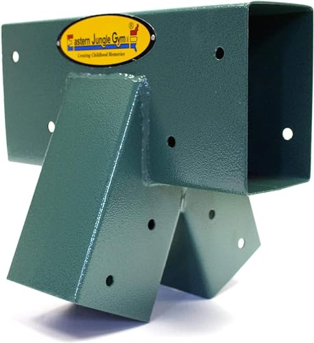 Eastern Jungle Gym Easy 1-2-3 90° A-Frame Swing Set Bracket Heavy Duty for Ez, Simple Install - DIY Swing Set Parts | Heavy Duty DIY Swing Set Hardware for Outdoor Playset Frame Construction, 90 Degree Bracket Beam Connector - style: 90° A-Frame Swing Set