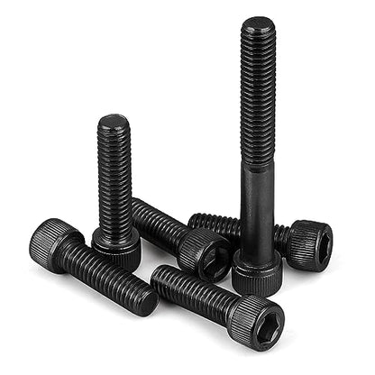 M5 x 20mm Socket Head Cap Screws, Grade 12.9 Alloy Steel Black Oxide, Allen Socket Drive, Full Thread, 50 PCS - size: M5 x 20mm
