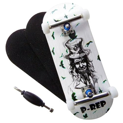 P-REP V2 Performance Complete Wooden Fingerboard 34mm - Unlucky - color: Unlucky