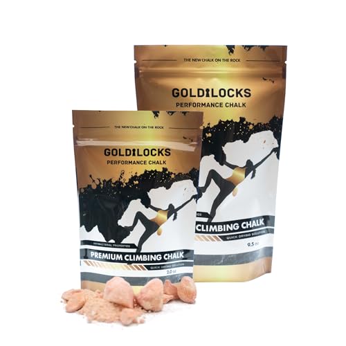 Goldilocks Chunky Chalk for Rock Climbing, Crossfit, Weight Training, Gymnastics, & More - Parent - color: Orange, size: 2 oz