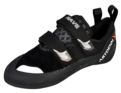 Climb X Rave Strap Climbing Shoe - color: Phantom Black, size: 5.5