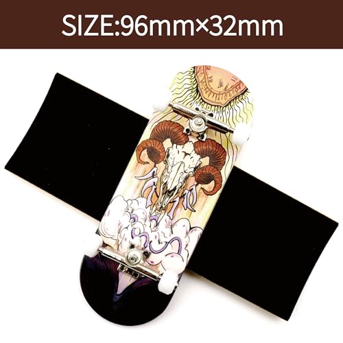 32mm Pro Fingerboard 12 Constellation Series Wooden Finger Board (Aries) - color: Aries