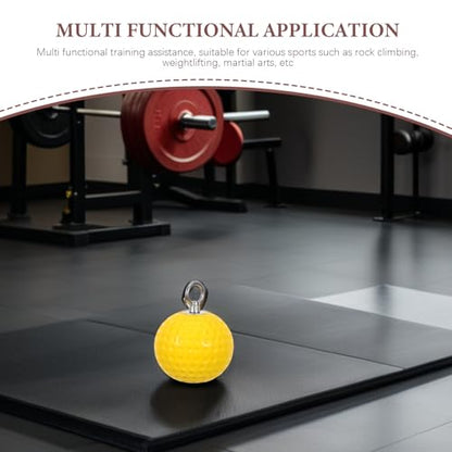 BESPORTBLE Climbing Grip Strength Balls: 9CM Weighted Finger Trainer - Pull-Up Assistance Spheres for Rock Climbing Training and Calisthenics Workouts