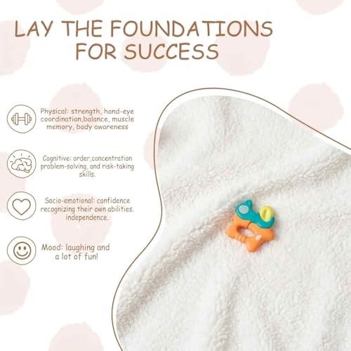 Duomilee Baby Pull up Bar Toddler Pull Up Bar Montessori Wall-Mounted Handrail Ballet Bar for Toddlers Suitable for Baby to Learn to Stand and Support. (35.4 in) - style: 35.4 IN