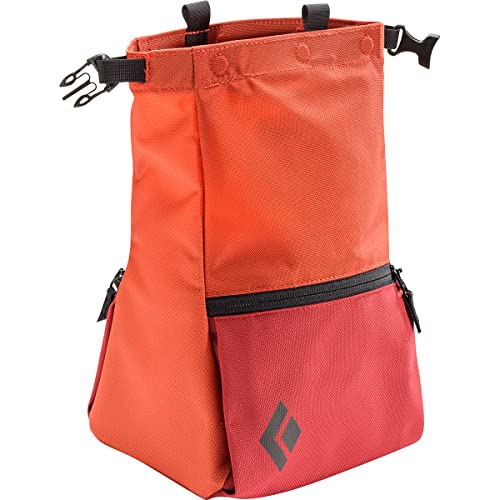 Black Diamond Mondo Rock Climbing Chalk Pot, REPO Red
