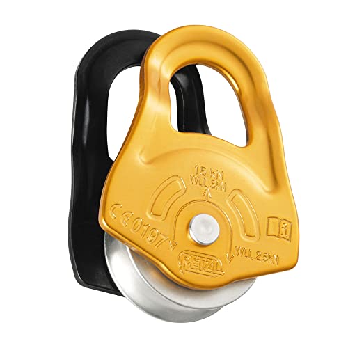 Petzl, Partner Pulley, Compact Pulley with Swinging Side Plates
