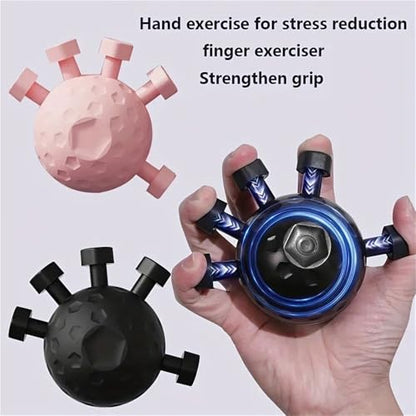 Adjustable Hand Grip Strengthener, 2Pcs Finger Exerciser Trainer, Practical Hand Workout Gear for Climbing, Fitness & Physical Rehabilitation