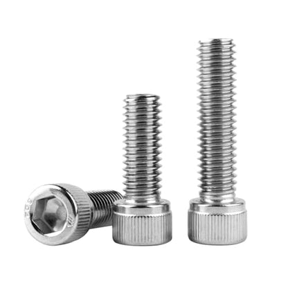 5/16-18 x 3/4" Socket Head Cap Screws Allen Hex Bolts, 304 Stainless Steel 18-8, UNC Fully Machine Thread, 10Pcs Silver - color: Silver, size: 5/16-18 x 3/4" (10PCS)
