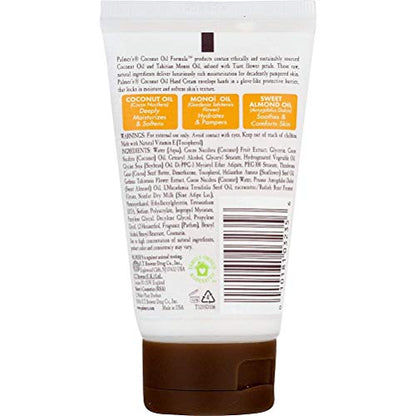 Palmer's Coconut Oil Formula Hand Cream with Green Coffee Extract, 2.1 Ounce (Pack of 2) - size: 2.1 Ounce (Pack of 2)