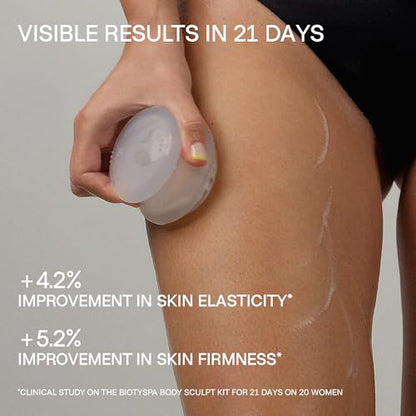 biotyspa 3-Step Body Sculpt Kit - Clinically Proven Anti-Cellulite Ritual with Silicone Cupping Tool, Firming Oil & Shower Gel - Visibly Smooths, Firms & Contours - 3pc Set, Made in Australia - size: 1 Ounce (Pack of 2)