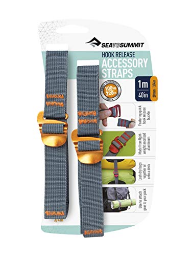 Sea to Summit Hook Release Accessory Straps (Pair) - style: 3/4 x 40 inches