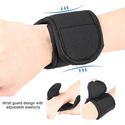 Grip Strength Trainer & Finger Therapy Exercise Ball for Contracture Stroke Recovery & Arthritis, Strap With Adjustable Finger Size, Fits Left or Right, 1 Pack