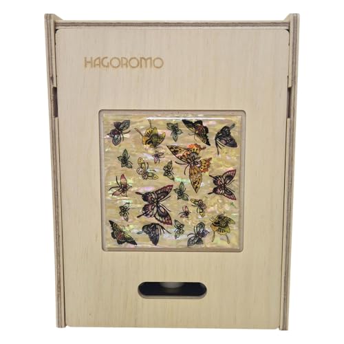 Hagoromo Wood Holder Case with 5 Colors Chalk Holder