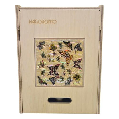 Hagoromo Wood Holder Case with 5 Colors Chalk Holder