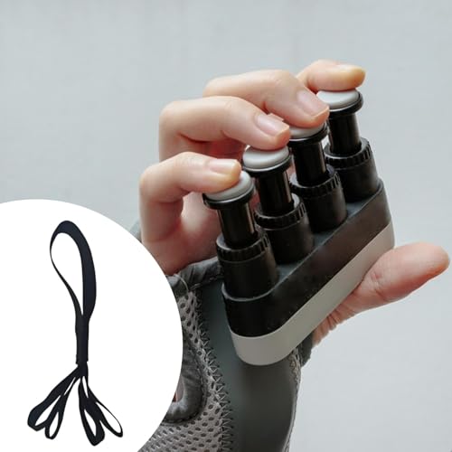 Grip Strength Strap - Oxford Cloth Finger Extension Stretcher & Forearm Exerciser for Barbells, Kettlebells, Rock Climbing