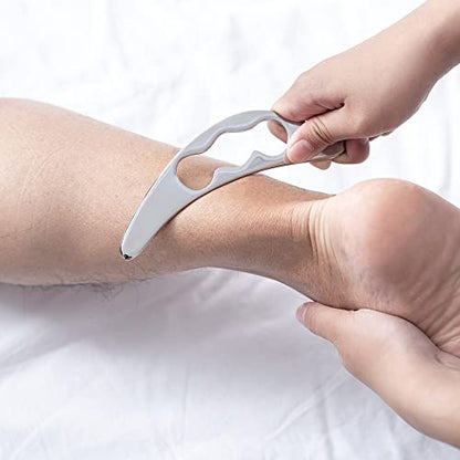 Muscle Scraper Tool-IASTM Tool, Stainless Steel Gua Sha for Body | Double-beveled stainless steel edges support targeted scraping on the back, arms, legs, neck and shoulders - size: Bird Shape