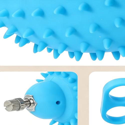Hand Ball Finger Therapy Adjustable Grip Strengthener for Arthritis, Carpal Tunnel, Sports Recovery For Men Women - color: Blue