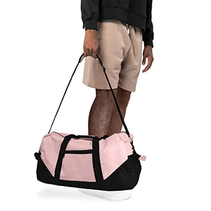 21" Large Duffle Bag with Adjustable Strap - color: Pink