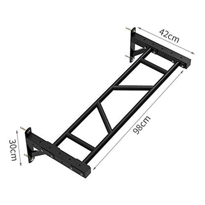 AGYH Wall-Mounted Chin Up Bar, Steel Multi-Position Horizontal Bar, for Wall Climbing Frame of Home Gym, 3 Styles, Load 200KG - size: Style 2