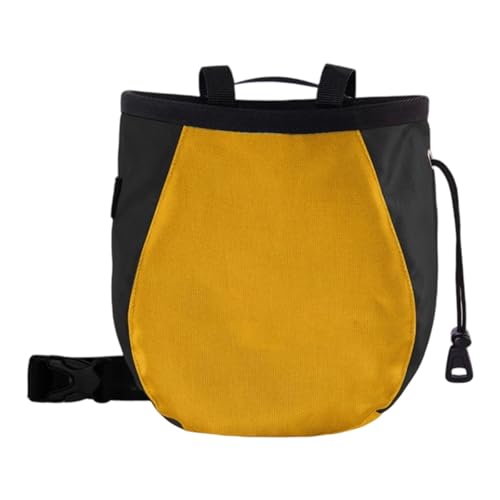 Climbing Accessory Bag Permeable High Efficiency Chalks Dispenser for Active Use Outdoor Adventure Proof Accessory - color: Yellow
