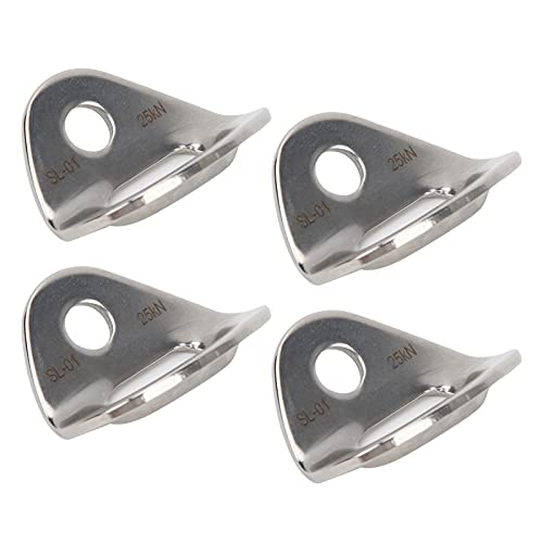 Climbing Bolts Hanger, 4PCS Climbing Anchor Bolt Stainless Steel Rock Anchor for Rappelling Aerial Work