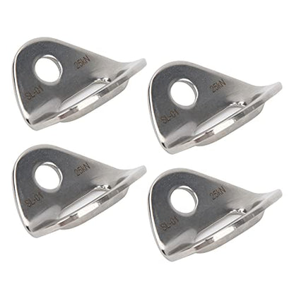 Climbing Bolts Hanger, 4PCS Climbing Anchor Bolt Stainless Steel Rock Anchor for Rappelling Aerial Work