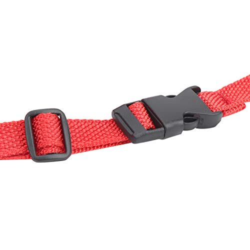 Keenso Rock Climbing Chalk Bag Drawstring Sealing Rock Brushes Support for Outdoor Mountaineering (Red) - color: Red