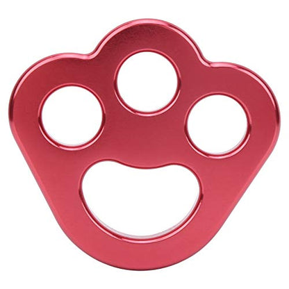 aqxreight Rope 3 Holes Force Rigging Plate Divider Finger Force Clim EquipmentBlack Each and of The Rigging Plate Minimize Wear and 3 Holes Rigging PlateRigging Plate Divider Plate3 - color: Wine Red