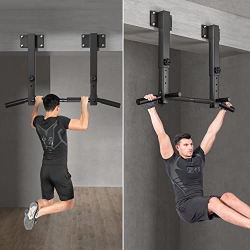 Joist Mount Pull Up Bar, Beam and Rafter Mounted Chin Up Bar