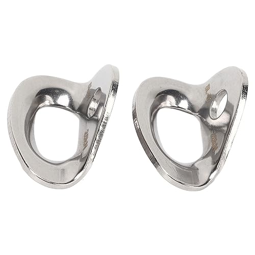 2 Pcs Climbing Bolt Hanger, 25kN Climbing Wall Bolt Hanger, 316 Stainless Steel Large Bearing Capacity Anchor for Rock Climbing and Home Gyms, Hammocks