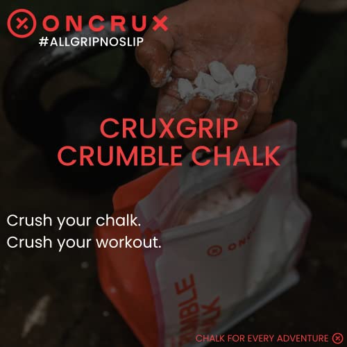 Crumble Chalk - Chunky Rock Climbing Chalk - Professional Hand Chalk for Weightlifting, Crossfit, Powerlifting 11 oz.