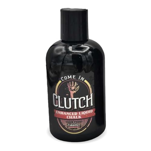 STYK Vaulter Magazine - Enhanced Liquid Chalk, No Mess, Work Out Chalk, Grip Boost, for Weightlifting, Gymnastics, Rock Climbing, Bodybuilding, Pole Vault, Crossfit, and More, Liquid Hand Chalk - style: 95ml Regular