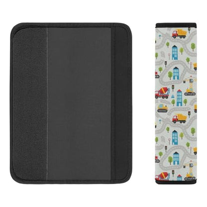 1 Pair Universal Fit Seat Belt Cover for Elderly Support, Most Cars, Trucks Construction Cars Seat Belt Cushion, Neck and Shoulder Support - color: Pattern 59