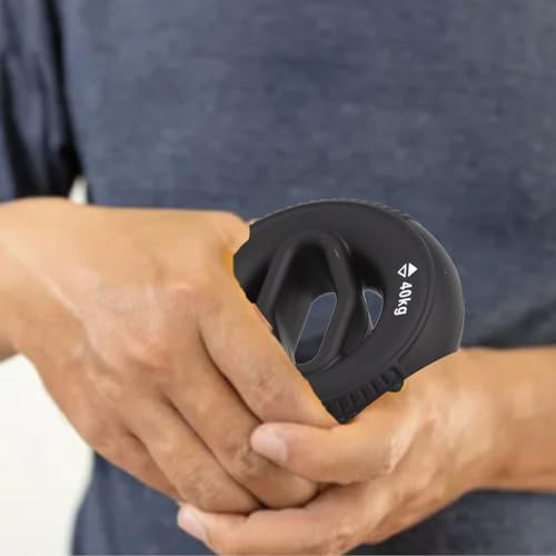 Silicone Grip Trainer Ring Adjustable Resistance Durable Hand Grip Strengthener Ring for Rock Climbing Forearm Muscle Training
