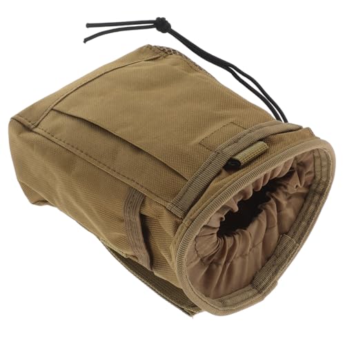 Lightweight Outdoor Utility Pouch Multipurpose Fanny Pack with Drawstring Chalk Holder Adjustable Waist Pouch for Hiking and Outdoor Activities Made of Sturdy Oxford Cloth