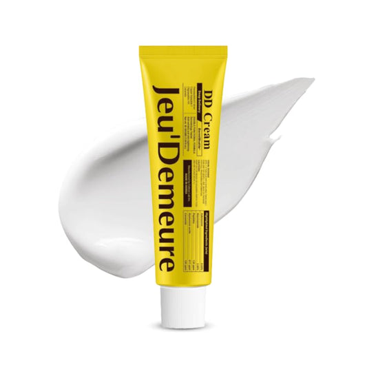 JEU'DEMEURE DermiShuttle DD Cream Deep Hydration Intensive Smoothness Face, Neck and Hand with Peptide, Ceramide, Hyaluronic Acid, Anti Aging Wrinkles Cream, Korean skincare Moisturizer (50g)