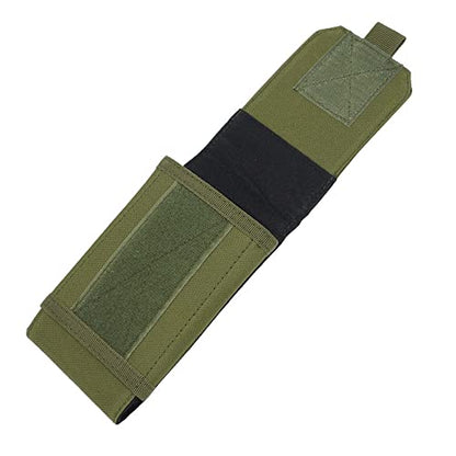 Universal Tactical MOLLE Holster Army Mobile Phone Belt Pouch EDC Security Pack Carry Accessory Kit Waist Bag Case Compatible iPhone 13 Pro X XS Max XR 7 8 6/6s Plus for Samsung Galaxy S10 S9 S8 Plus - color: #C (Big)