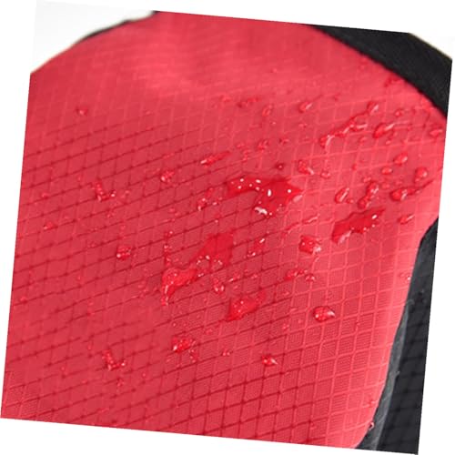Climbing Chalk Bag Waist Pouch for Climber Large Capacity Anti-Slip Chalk Powder Storage Pack Red Black Outdoor Bouldering and Fitness Equipment