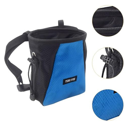 Chalk Bag Lightweight Adjustable Non Slip Drawstring Pouch Versatile Storage Refillable Gym Chalk Bag Sturdy Organizer Suitable for Climbing